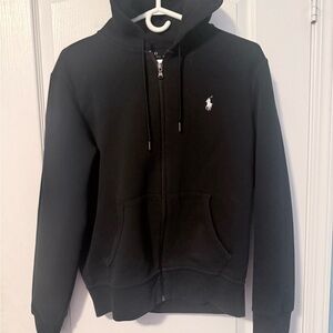 Polo by Ralph Lauren Black Zip Up Sweater